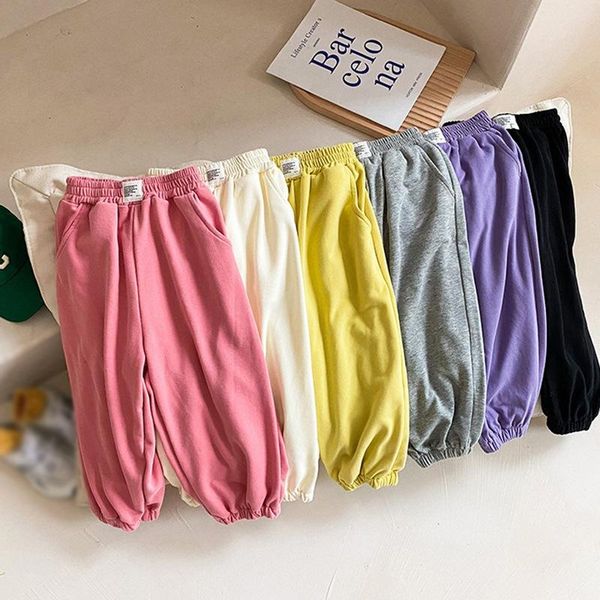 trousers children's pants girl's loose casual bloomers summer thin anti-mosquito solid color baby breathable kids clothes, Blue
trousers children's pants girl's loose casual bloomers summer thin anti-mosquito solid color baby breathable kids clothes, Blue