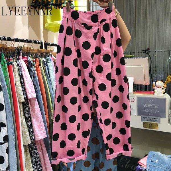 chic wide leg pants women casual loose polka dot trousers female summer fashion all-match pantalones femme women's & capris, Black;white
chic wide leg pants women casual loose polka dot trousers female summer fashion all-match pantalones femme women's & capris, Black;white