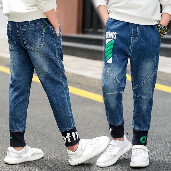 jeans ienens 5-13 years kids boys clothes skinny classic pants children denim clothing long bottoms boy girls trousers, Blue
jeans ienens 5-13 years kids boys clothes skinny classic pants children denim clothing long bottoms boy girls trousers, Blue