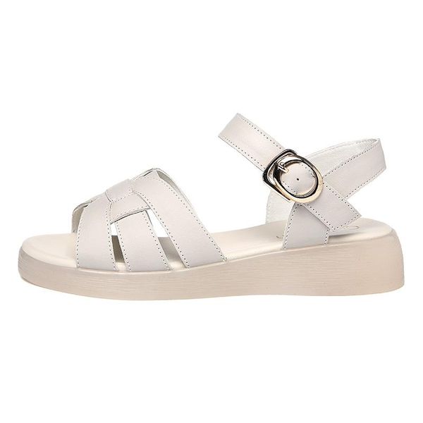 sandals open-toed wedge sandals, flat buckle solid color shoes, women's platform shoes, Black
sandals open-toed wedge sandals, flat buckle solid color shoes, women's platform shoes, Black