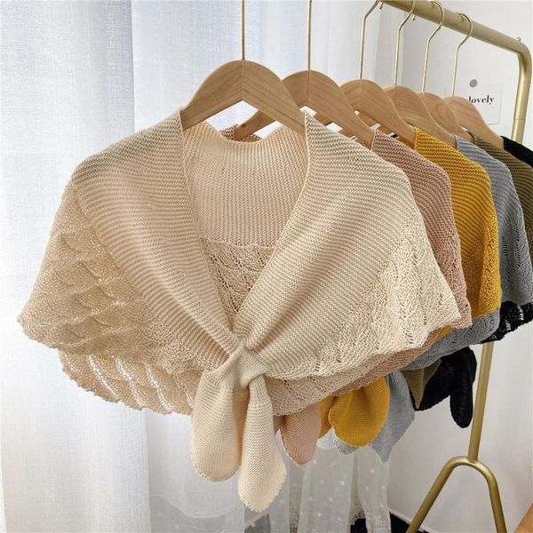 bow ties women solid color knitted fake collars female dress shirt detachable collar half shawl vintage false small cape, Black;gray
bow ties women solid color knitted fake collars female dress shirt detachable collar half shawl vintage false small cape, Black;gray