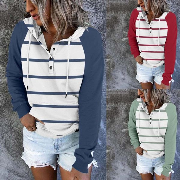 women's hoodies & sweatshirts y2k hoodie with zipper casual striped contrasting color hooded sweatshirt long sleeve loose blouse, Black
women's hoodies & sweatshirts y2k hoodie with zipper casual striped contrasting color hooded sweatshirt long sleeve loose blouse, Black