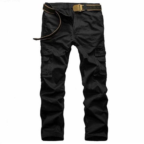 men's khaki casual pants big size male military cargo multi-pocket outdoor loose cotton black army trousers
men's khaki casual pants big size male military cargo multi-pocket outdoor loose cotton black army trousers