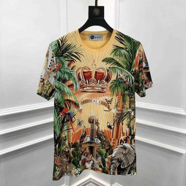 men's t-shirts shirs auumn 19fw fashion ees royal crown leer prin ee shir for men coon famous brand clohing op 0cgs, White;black
men's t-shirts shirs auumn 19fw fashion ees royal crown leer prin ee shir for men coon famous brand clohing op 0cgs, White;black