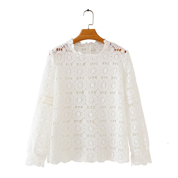 women's & women spring autumn blouses shirts lace embroidery crochet hollow out long sleeve blouse beach bikini cover-up, White
women's & women spring autumn blouses shirts lace embroidery crochet hollow out long sleeve blouse beach bikini cover-up, White