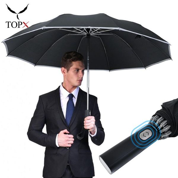 umbrellas windproof automatic umbrella portable reflective strips rain reverse 3fold men business women male parasol
umbrellas windproof automatic umbrella portable reflective strips rain reverse 3fold men business women male parasol