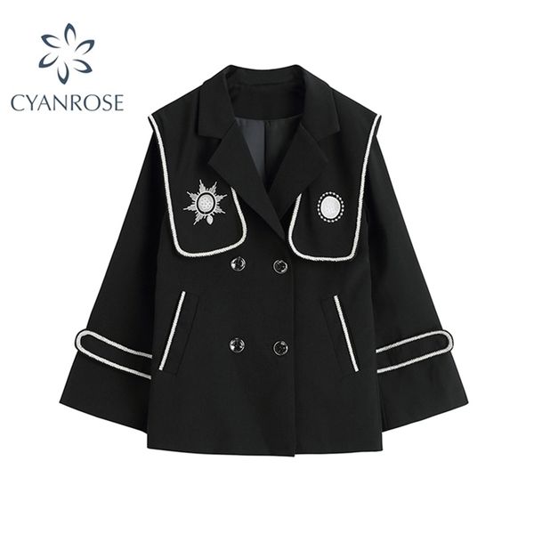 vintage japan korea jk uniforms women's blazers and jacket long sleeve female outerwear chic junior students blazer 210515, White;black
vintage japan korea jk uniforms women's blazers and jacket long sleeve female outerwear chic junior students blazer 210515, White;black