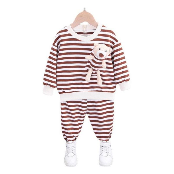 clothing sets spring autumn children cartoon clothes kids boys girls stripe t shirt pants 3pcs/sets fashion infant cotton casual tracksuit, White
clothing sets spring autumn children cartoon clothes kids boys girls stripe t shirt pants 3pcs/sets fashion infant cotton casual tracksuit, White