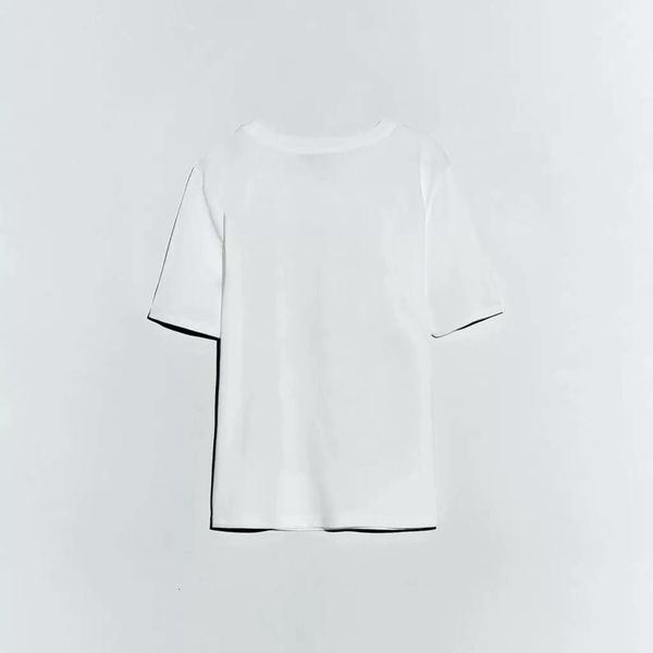 women's sweaters 2021 print released the collar short sleeve stretch summer casual fashion women's t-shirt for ladies, White;black
women's sweaters 2021 print released the collar short sleeve stretch summer casual fashion women's t-shirt for ladies, White;black
