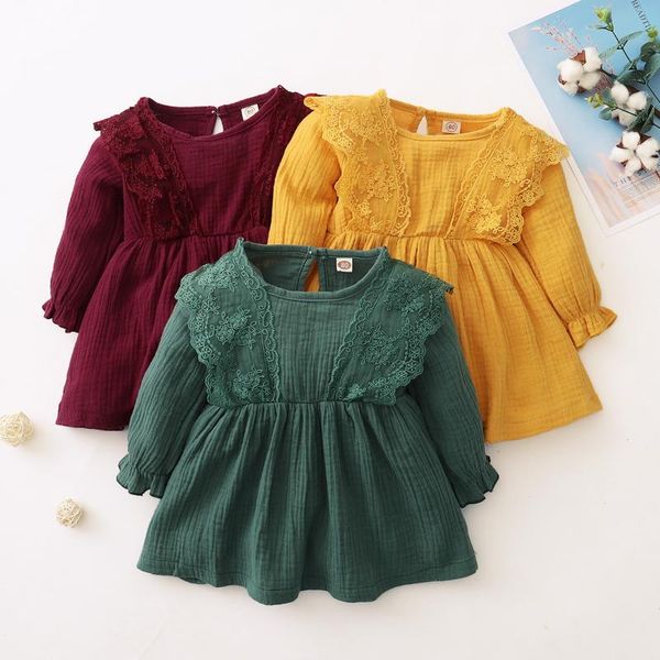 girl's dresses winter fall born baby cotton linen girls dress clothes long sleeve for children kids costumes rompers vestidos 16 18, Red;yellow
girl's dresses winter fall born baby cotton linen girls dress clothes long sleeve for children kids costumes rompers vestidos 16 18, Red;yellow