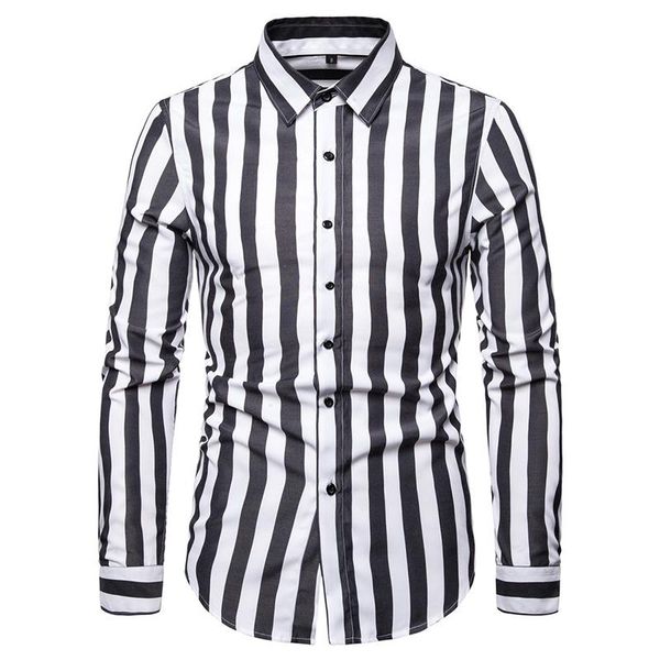 men's casual shirts nice mens striped british style long sleeve slim fit brand black/red/blue male shirt camisa masculina, White;black
men's casual shirts nice mens striped british style long sleeve slim fit brand black/red/blue male shirt camisa masculina, White;black