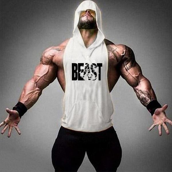 beast muscle brothers running sports mens cotton vest loose breathable sleeveless hoodie crew neck shirt waistcoat tide brand, White;black
beast muscle brothers running sports mens cotton vest loose breathable sleeveless hoodie crew neck shirt waistcoat tide brand, White;black