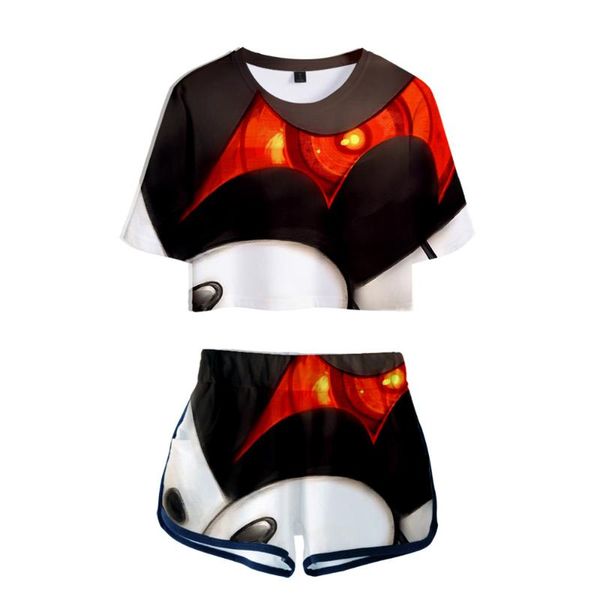 women's tracksuits hip hop on breaking monokuma t-shirts shorts pants dew navel sport girls short sleeve suits girl two pieces s, Gray
women's tracksuits hip hop on breaking monokuma t-shirts shorts pants dew navel sport girls short sleeve suits girl two pieces s, Gray