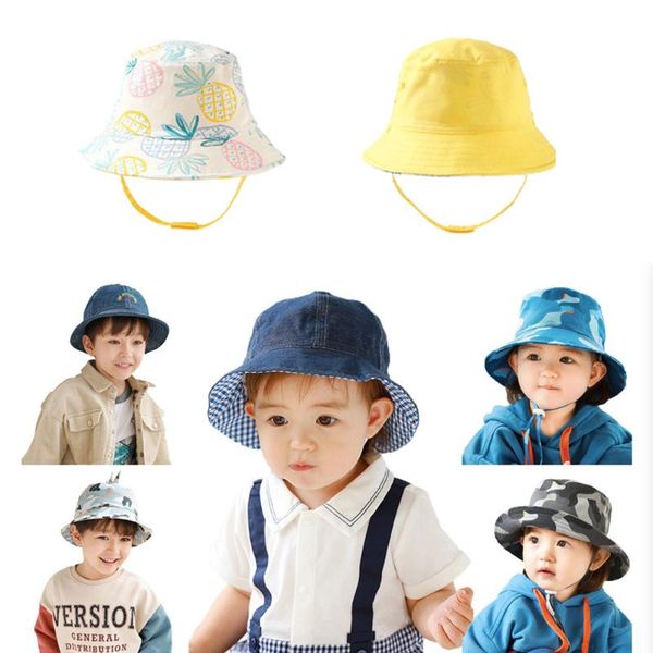 kids wide brim hat boys beach bucket with string baby girl spring fisherman caps child sun protect bonnet outdoor sunhat & hats, Yellow 
kids wide brim hat boys beach bucket with string baby girl spring fisherman caps child sun protect bonnet outdoor sunhat & hats, Yellow
