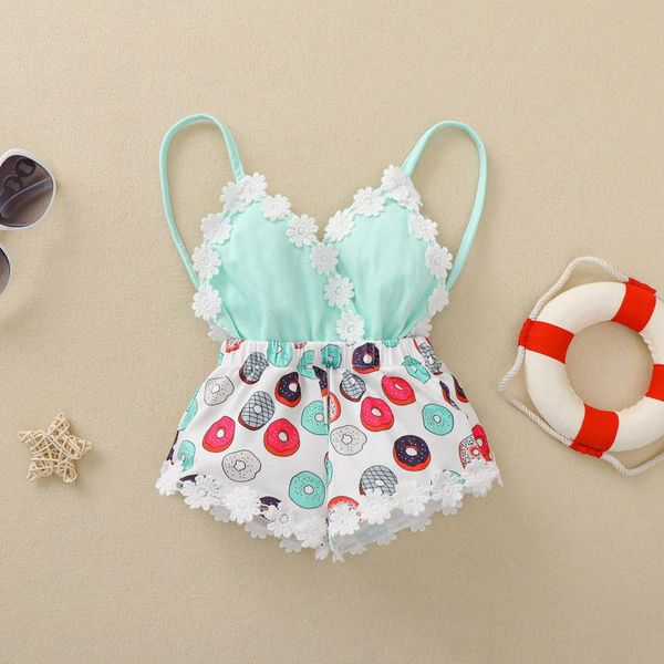 jumpsuits summer born infant baby girls romper strap lace-trimmed doughnuts jumpsuit sets toddler girl clothes 0-3 years, Blue
jumpsuits summer born infant baby girls romper strap lace-trimmed doughnuts jumpsuit sets toddler girl clothes 0-3 years, Blue