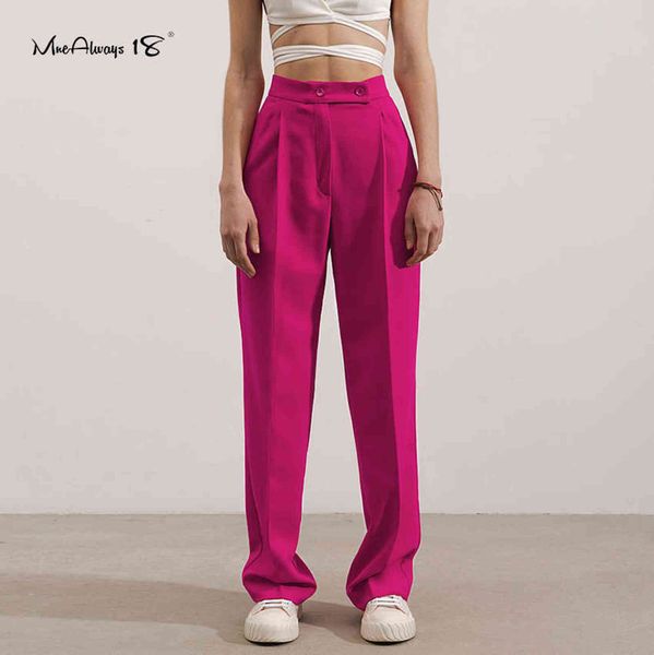 mnealways18 elegant rose pink ladies high waisted pleated trousers zip wide legs pants women spring 2022 classy female 211124, Black;white
mnealways18 elegant rose pink ladies high waisted pleated trousers zip wide legs pants women spring 2022 classy female 211124, Black;white