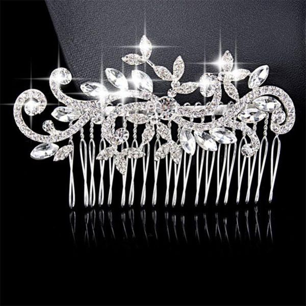 hair clips & barrettes elegant wedding combs for bride crystal rhinestones pearls women hairpins bridal headpiece jewelry accessories, Golden;silver
hair clips & barrettes elegant wedding combs for bride crystal rhinestones pearls women hairpins bridal headpiece jewelry accessories, Golden;silver