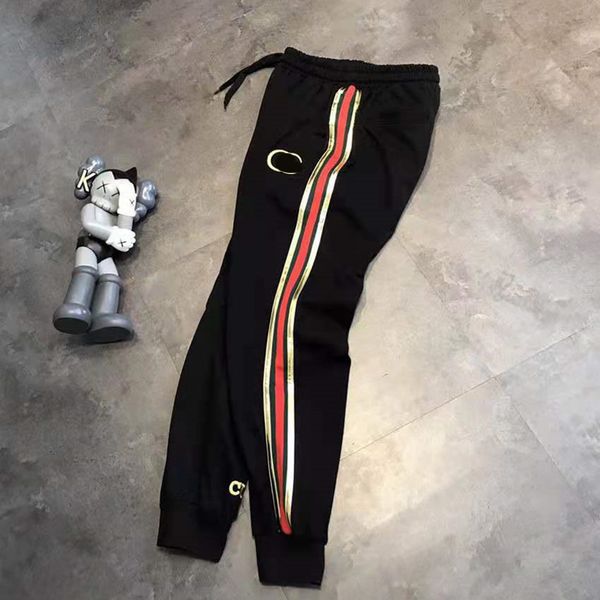 2021 autumn new fashion ancient letter embroidery casual loose thin temperament commuter men's and women's same guard pants, Black
2021 autumn new fashion ancient letter embroidery casual loose thin temperament commuter men's and women's same guard pants, Black