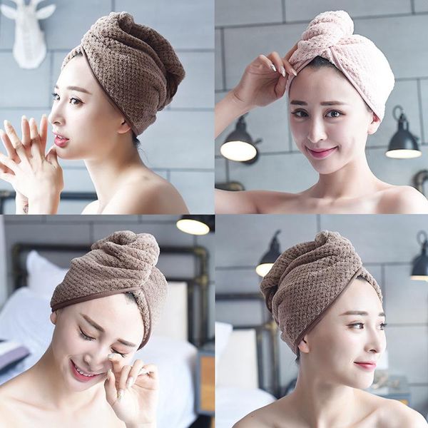 microfibre after shower hair drying wrap womens girls lady's towel soft quick dry hat cap head turban bathing tool caps
microfibre after shower hair drying wrap womens girls lady's towel soft quick dry hat cap head turban bathing tool caps