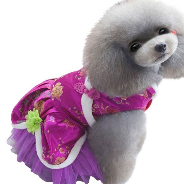 dog apparel pet silk bubble princess dress with chinese traditional style girl autumn winter warm costume
dog apparel pet silk bubble princess dress with chinese traditional style girl autumn winter warm costume