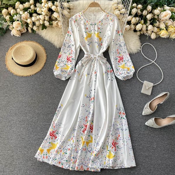 dresses bohemian black/white printed dress women long sleeve o-neck vacation beach vestidos with sashes autumn new, Black;gray
dresses bohemian black/white printed dress women long sleeve o-neck vacation beach vestidos with sashes autumn new, Black;gray