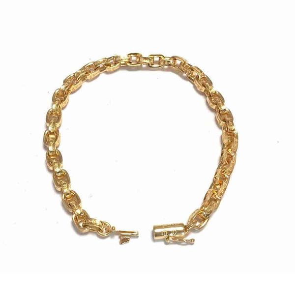 ch gold gothic letter bracelet s925 sier plated 22k gold o-type chain hip hop punk trendy sier, Golden;silver
ch gold gothic letter bracelet s925 sier plated 22k gold o-type chain hip hop punk trendy sier, Golden;silver