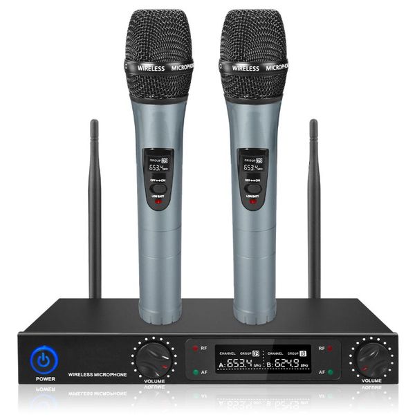 microphones wireless microphone mic handheld 30m receive uhf 2 channels system dynamic professional for party karaoke stage
microphones wireless microphone mic handheld 30m receive uhf 2 channels system dynamic professional for party karaoke stage