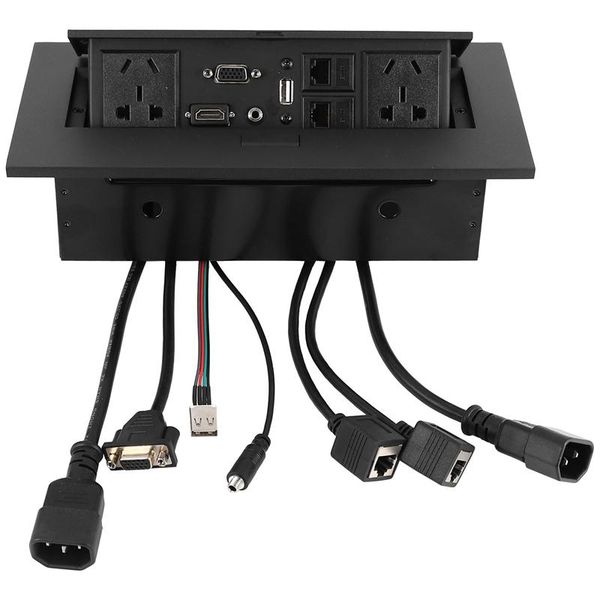 smart power plugs k514 standard multimedia deskuniversal tablesocket hd office conference -up connection box
smart power plugs k514 standard multimedia deskuniversal tablesocket hd office conference -up connection box