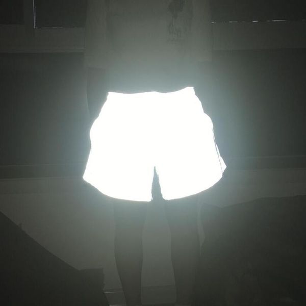 women's shorts est night jogging reflective women summer shiny biker short pants couple hip hop reflect, White;black
women's shorts est night jogging reflective women summer shiny biker short pants couple hip hop reflect, White;black