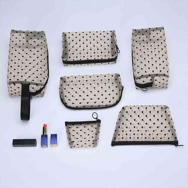 1pcs women neceser cosmetic bags black dot transparent travel fashion small large toiletry makeup organizer case pouch
1pcs women neceser cosmetic bags black dot transparent travel fashion small large toiletry makeup organizer case pouch