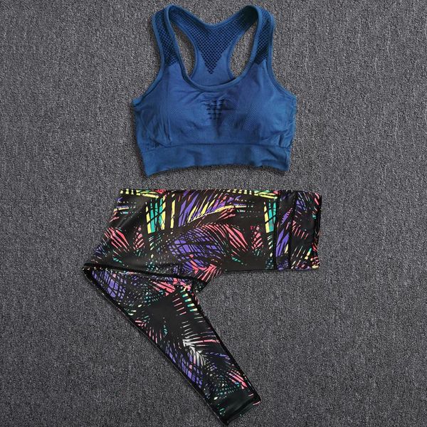 women tracksuit two piece yoga bra set sportswear suits gym workout clothing fitness sports leggings lingerie with chest pad outfit
women tracksuit two piece yoga bra set sportswear suits gym workout clothing fitness sports leggings lingerie with chest pad outfit