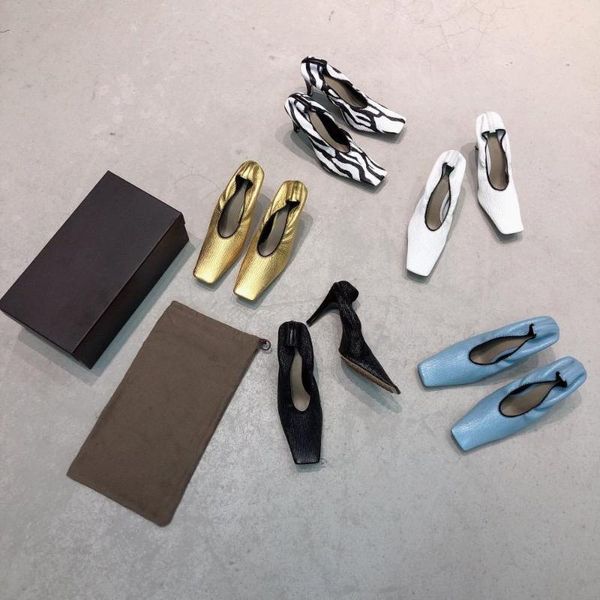 dress shoes 2021 women summer heels designer pumps pleated elastic genuine leather high unique square toe, Black
dress shoes 2021 women summer heels designer pumps pleated elastic genuine leather high unique square toe, Black