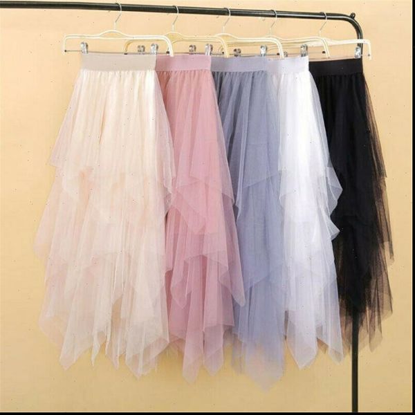 brand tulle elastic high waist womens skirts underskirt ballet irregular pleated maxi sheer tutu, Black
brand tulle elastic high waist womens skirts underskirt ballet irregular pleated maxi sheer tutu, Black