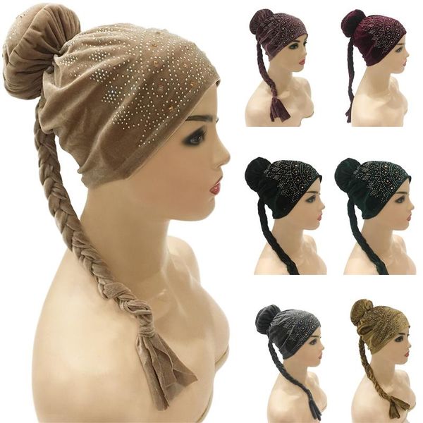 ethnic clothing 1pc muslim women turban velvet rhinestone bonnet knot braids luxury beanies skullies arab hijabs bandanas chemo cancer hat i, Red
ethnic clothing 1pc muslim women turban velvet rhinestone bonnet knot braids luxury beanies skullies arab hijabs bandanas chemo cancer hat i, Red