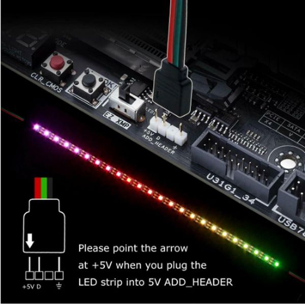 strips 40cm addressable ws2812b digital led strip rainbow rgb lighting kit for pc computer case decor, 5v 3pin interface
strips 40cm addressable ws2812b digital led strip rainbow rgb lighting kit for pc computer case decor, 5v 3pin interface