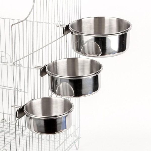 other bird supplies stainless steel feed box parrot cups bowls container for water feeding
other bird supplies stainless steel feed box parrot cups bowls container for water feeding