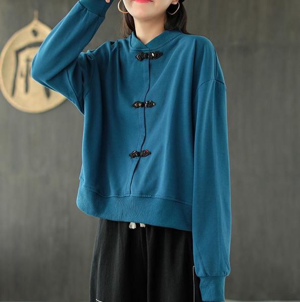 women's hoodies & sweatshirts autumn spring women casual solid color loose female wild fashion, Black
women's hoodies & sweatshirts autumn spring women casual solid color loose female wild fashion, Black