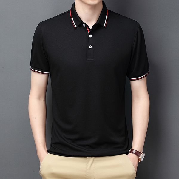 men's t shirts 2021 summer young loose and breathable fabric fashion polo casual base, White;black
men's t shirts 2021 summer young loose and breathable fabric fashion polo casual base, White;black