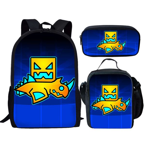 designer schoolbaggeometry dash printing cartoon school bags for girls kids backpack child schoolbag set children bookbag for student
designer schoolbaggeometry dash printing cartoon school bags for girls kids backpack child schoolbag set children bookbag for student