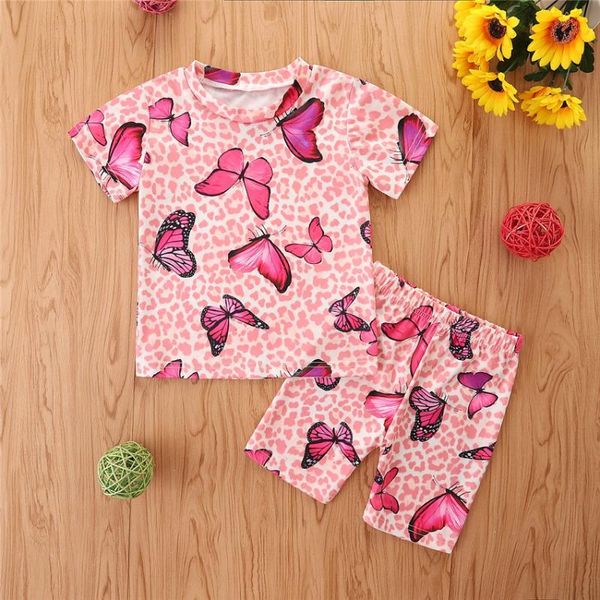 clothing sets 2021 summer girl clothes western style butterfly print short-sleeved suit two-piece trend, White
clothing sets 2021 summer girl clothes western style butterfly print short-sleeved suit two-piece trend, White