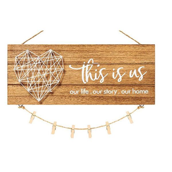 frames wooden hanging po frame with clips, string vintage diy picture display organizer
frames wooden hanging po frame with clips, string vintage diy picture display organizer