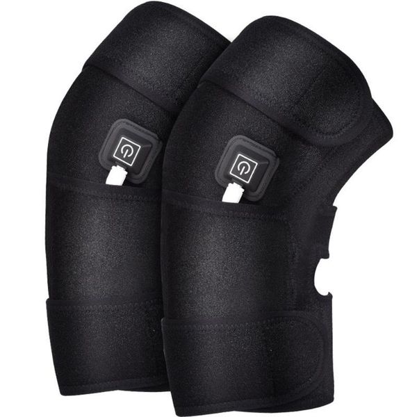 electric heating knee massager joint brace support elbow treatment usb wrap & pads, Black;gray
electric heating knee massager joint brace support elbow treatment usb wrap & pads, Black;gray