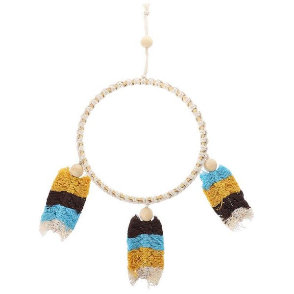 decorative objects & figurines nordic style dream catcher handmade cotton rope woven home hanging decoration crafts for living room kid bedr
decorative objects & figurines nordic style dream catcher handmade cotton rope woven home hanging decoration crafts for living room kid bedr