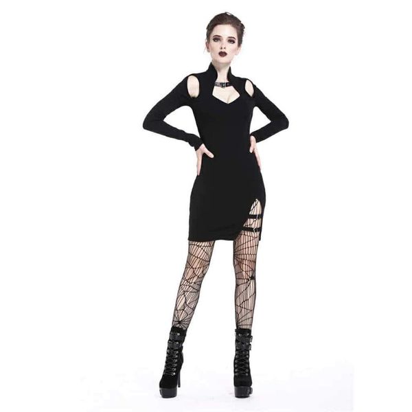 casual dresses darkinlove women's punk bare shoulder short black dress hollow out tight high waist party club mini, Black;gray
casual dresses darkinlove women's punk bare shoulder short black dress hollow out tight high waist party club mini, Black;gray