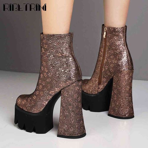 boots big size 43 ladies platform ankle block heel bling zipper party boots women autumn stylish casual shoes woman, Black
boots big size 43 ladies platform ankle block heel bling zipper party boots women autumn stylish casual shoes woman, Black