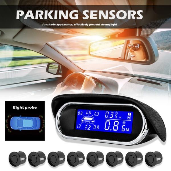black silver white intelligent reversing radar car parking led parktronic with 8 sensor reverse monitor detector rear view cameras& sensors
black silver white intelligent reversing radar car parking led parktronic with 8 sensor reverse monitor detector rear view cameras& sensors