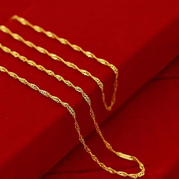 chains 316l stainless steel water wave necklace for women gold slim silver color women's collar long choker female punk
chains 316l stainless steel water wave necklace for women gold slim silver color women's collar long choker female punk