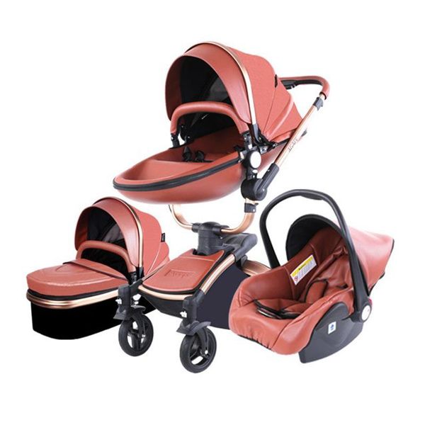 strollers# baby stroller with car seat pram buggy pu leather 3 in 1 for born carriage children's walking
strollers# baby stroller with car seat pram buggy pu leather 3 in 1 for born carriage children's walking
