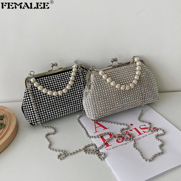 shoulder bags korean sparkling rivet women handbags luxury designer pearl handle crossbody bolsas chic fashion female chains purses
shoulder bags korean sparkling rivet women handbags luxury designer pearl handle crossbody bolsas chic fashion female chains purses