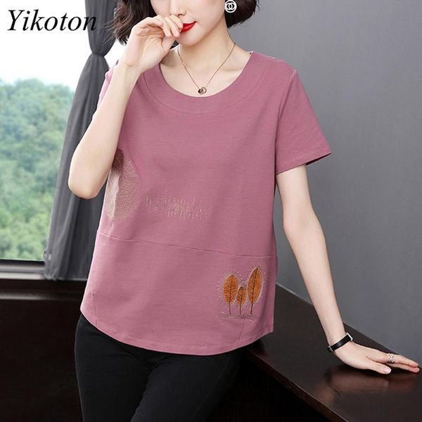 women's t-shirt female t shirt cotton clothing short sleeve o-neck shirts office work wear lady summer t-shirts embroidery flowers, White
women's t-shirt female t shirt cotton clothing short sleeve o-neck shirts office work wear lady summer t-shirts embroidery flowers, White